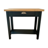 Console bois massif vintage