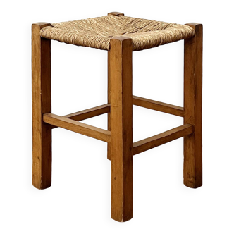 Tabouret en paille