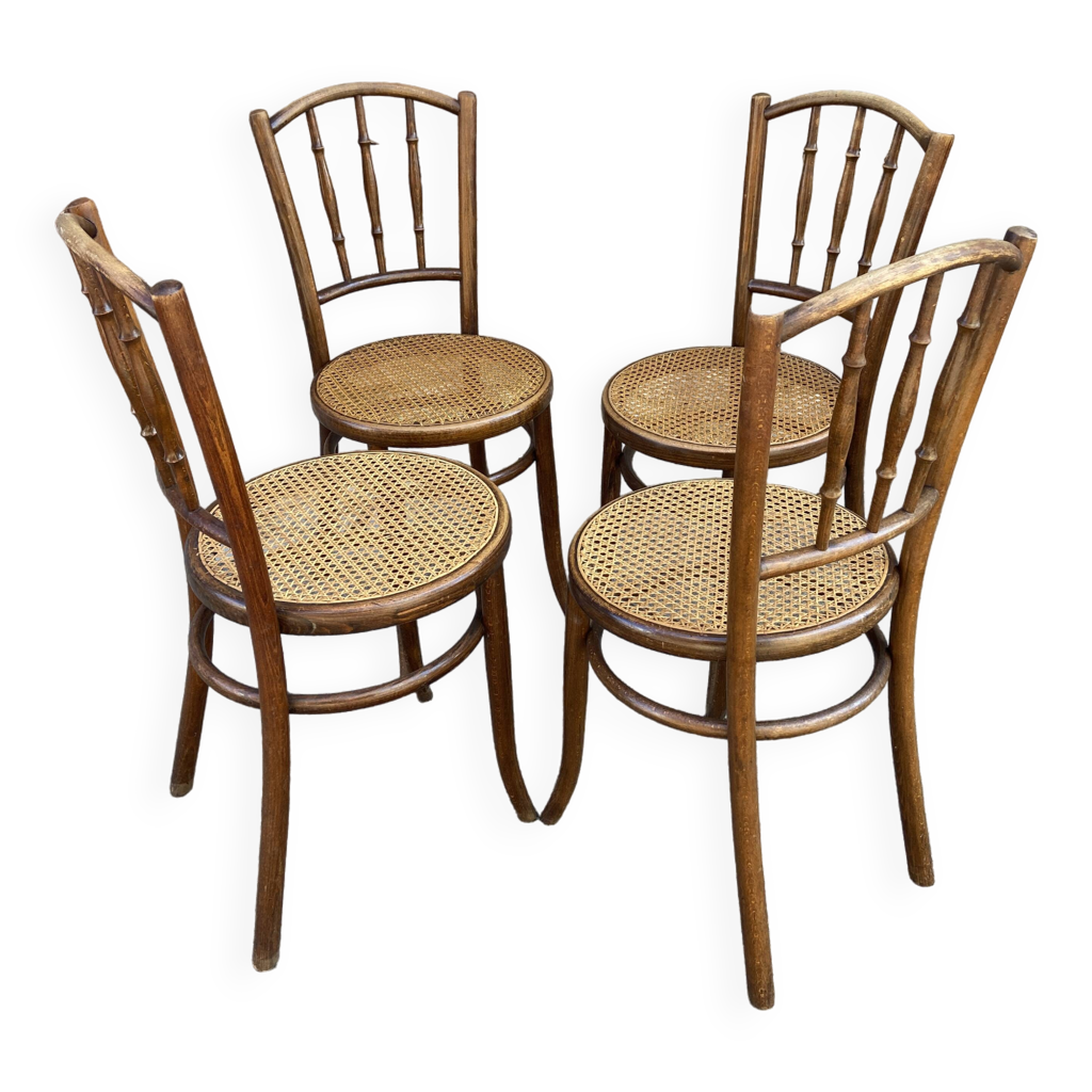 bistro chairs 1920 Restaurant cafe chairs french Bentwood Thonet