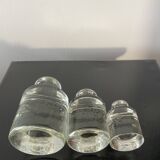 Glass scale weight