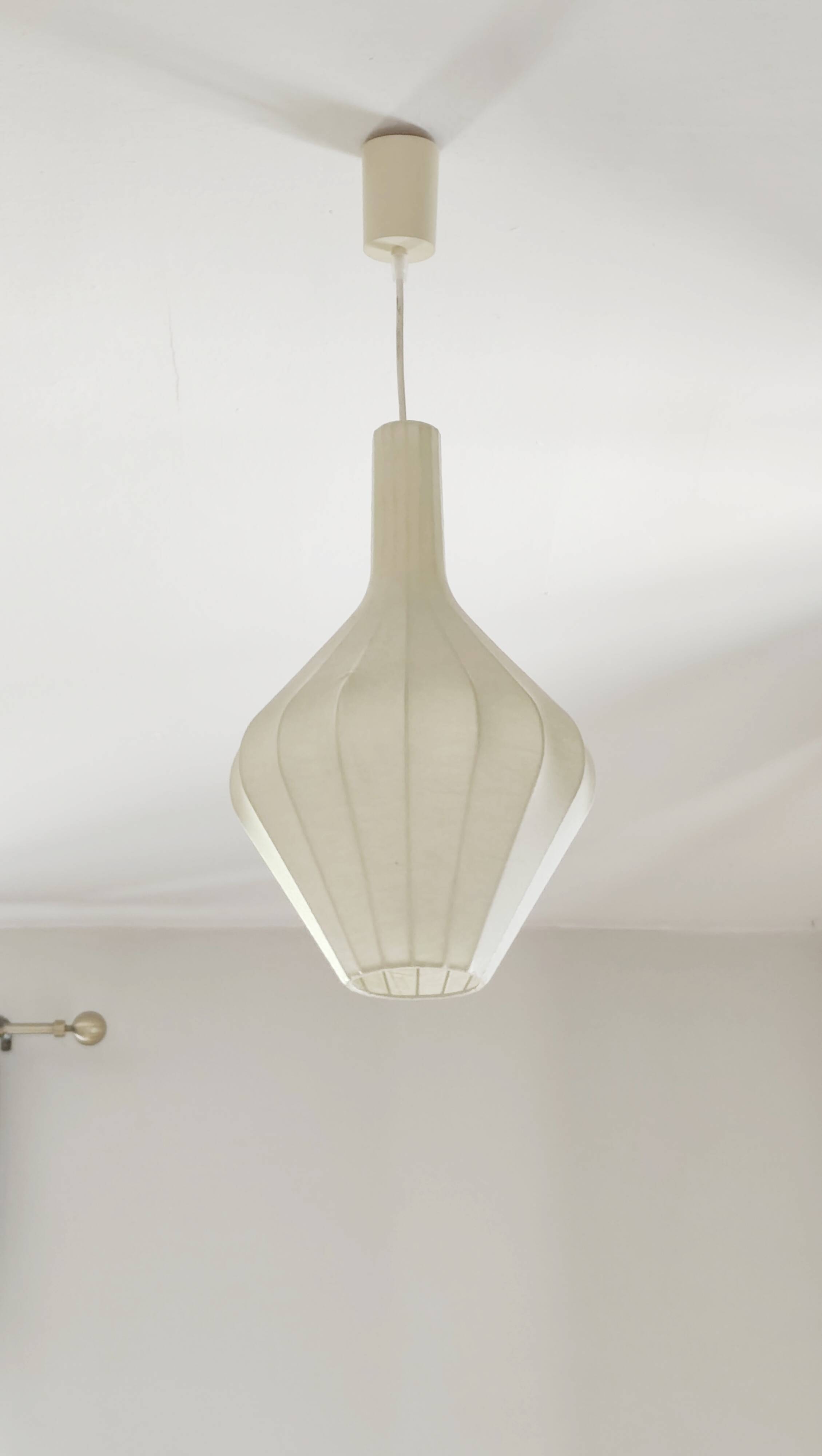 Vintage cocoon lamp from the 60s and 70s