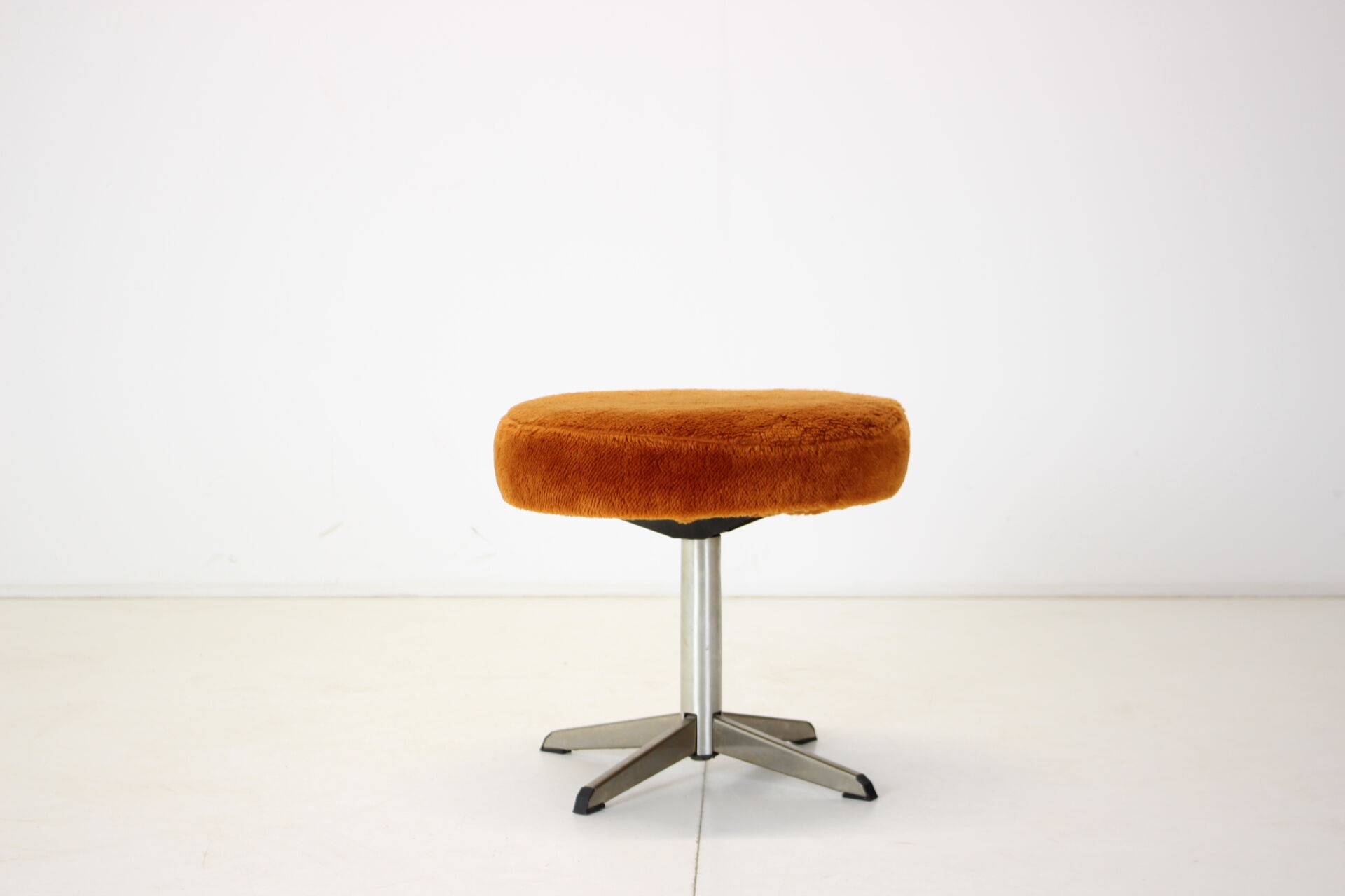 Swivel stool or footstool, czechoslovakia,1970s