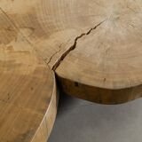 MId Century Brazilian Sculptural Wooden Low table, 1960s