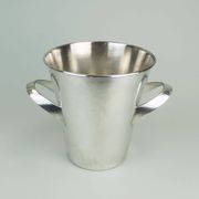 Silver-plated mid century champagne cooler designed by kurt mayer for wmf  1950s