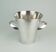 Silver-plated mid century champagne cooler designed by kurt mayer for wmf  1950s