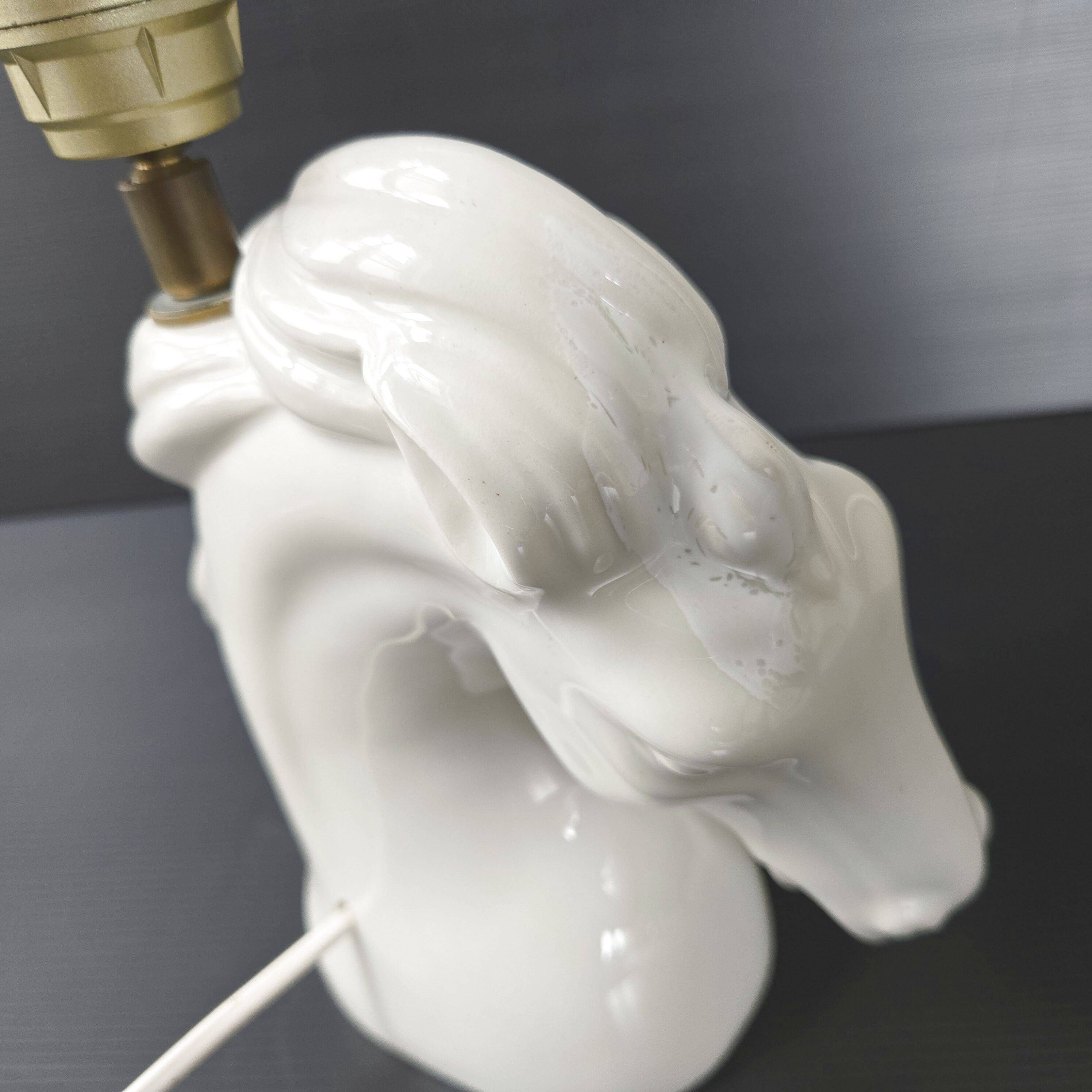 Vintage horse lamp 1970