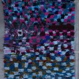 Berber carpet boucharouette wide 175x140 cm