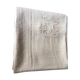 antique linen hand embroidered sheet with monogram and days
