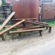 lot of 10 '30s bistro benches in pretty pattine fir
