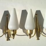 Pair of sconces by Angelo Lelii for Arredoluce 1950 s
