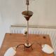 Vintage chandelier with 3 opaline globes