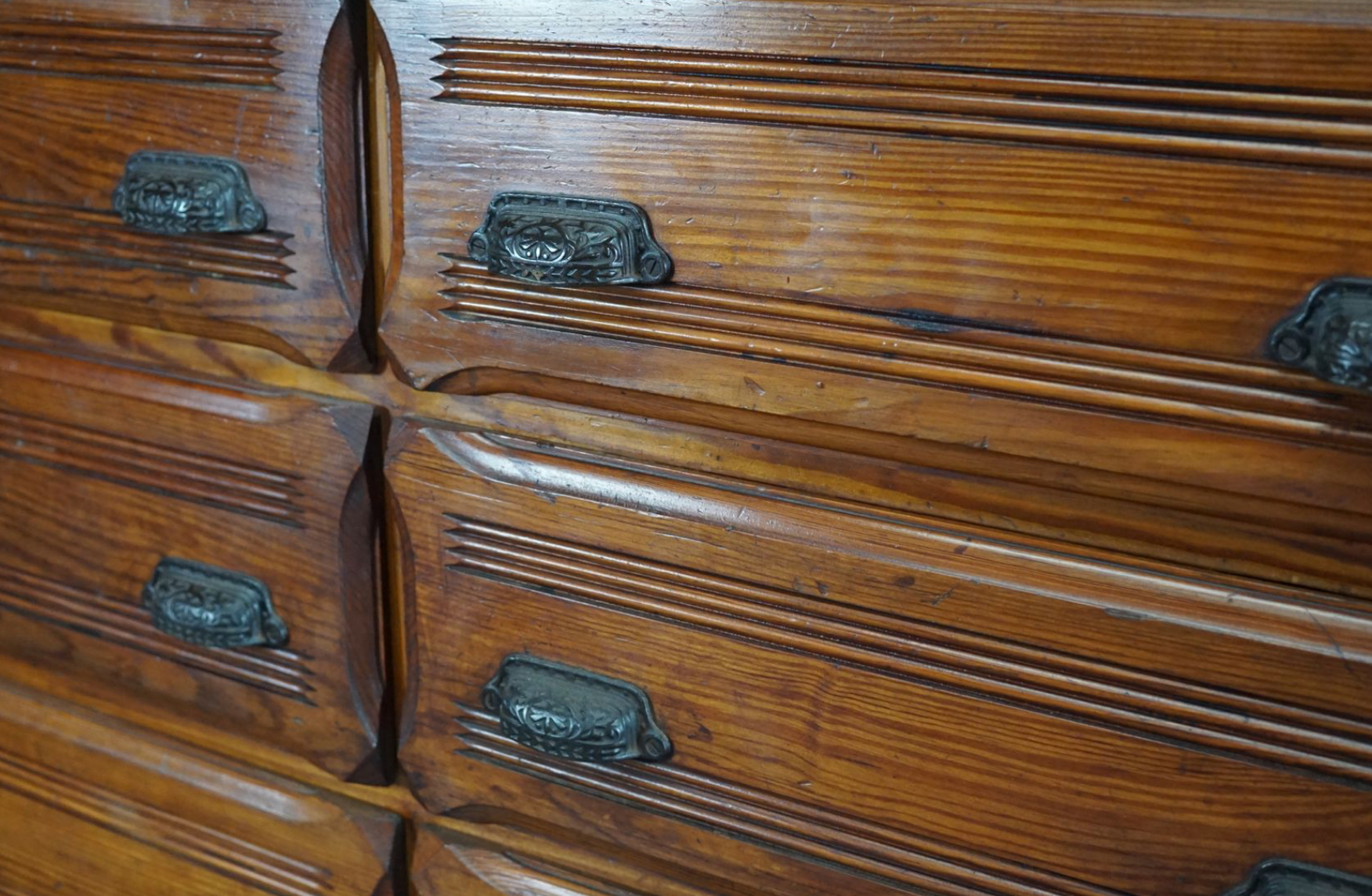 Apothecary Cabinet in pine France 1920s