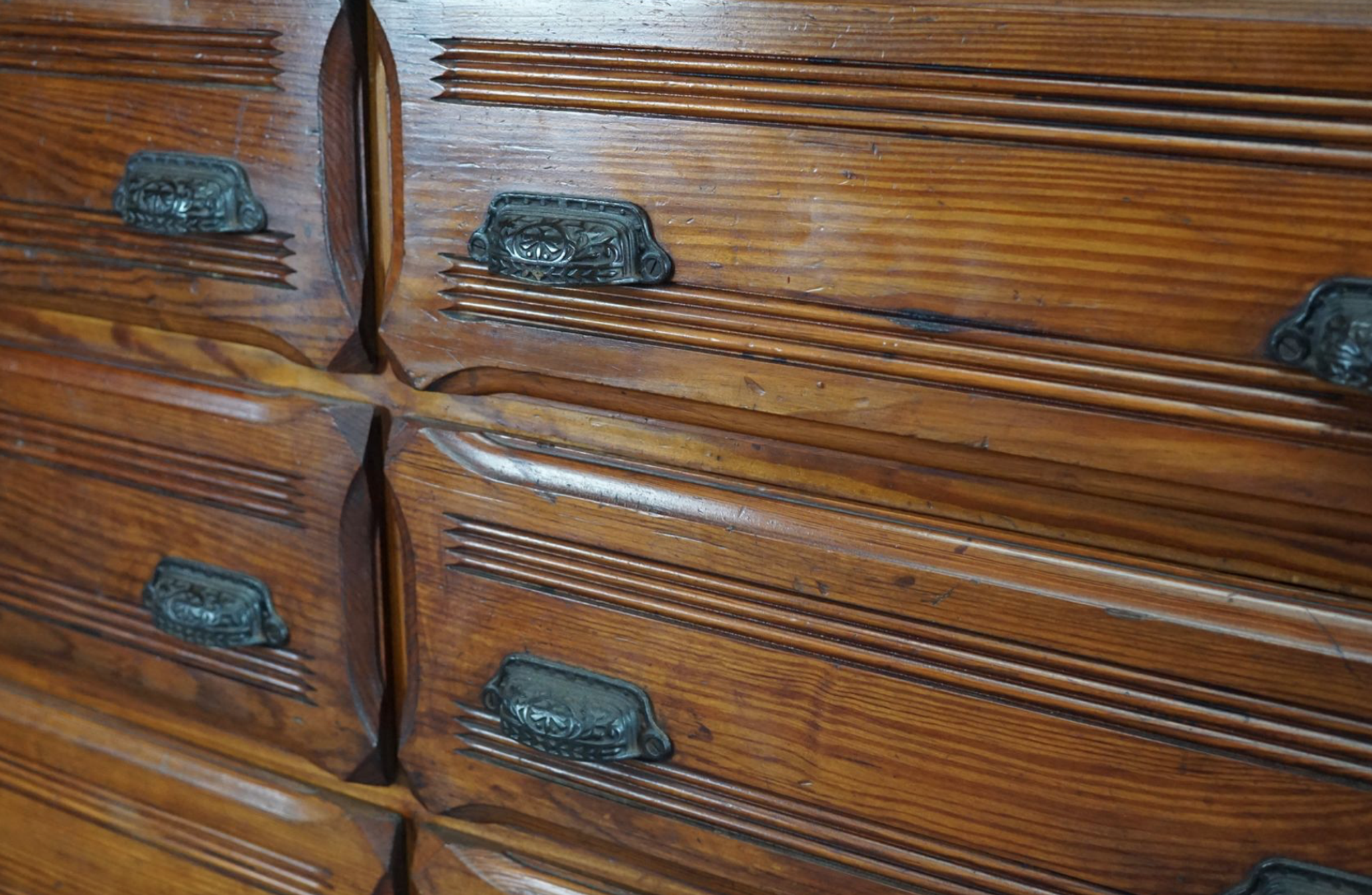 Apothecary Cabinet in pine France 1920s