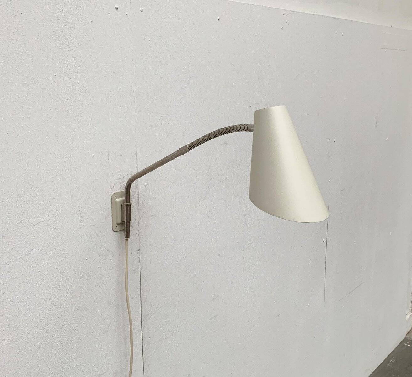 Mid-century German wall sconces by Kaiser Leuchten, set of 2.