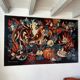 Tapestry on frame by Hervé Lelong