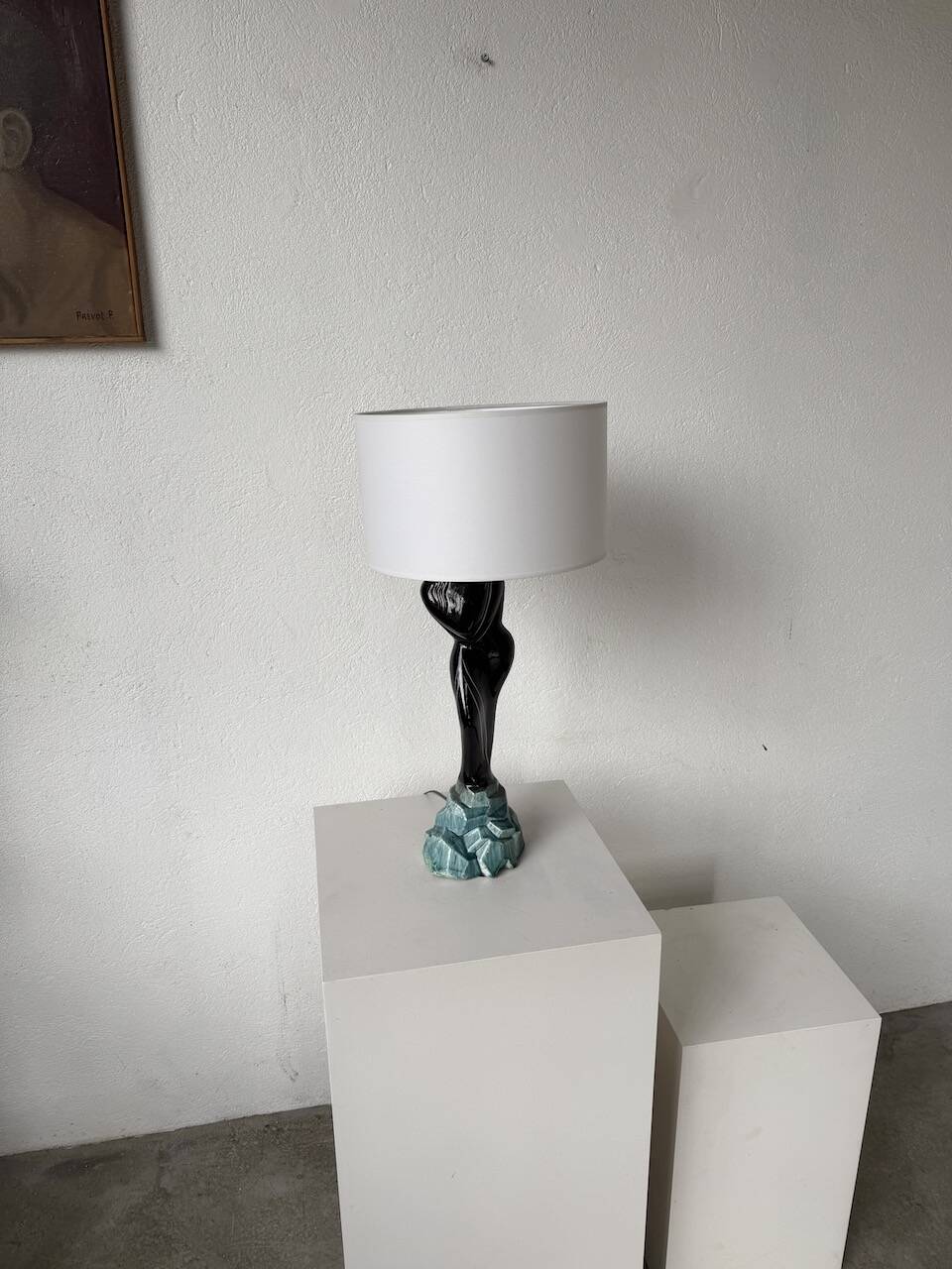 Monaco Monacera "woman" ceramic table lamp