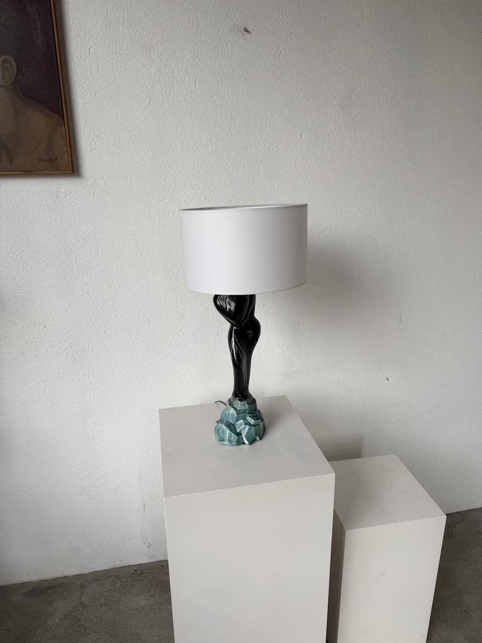 Monaco Monacera "woman" ceramic table lamp