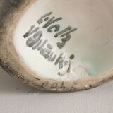 1950s Vallauris vase pitcher signed Voltz