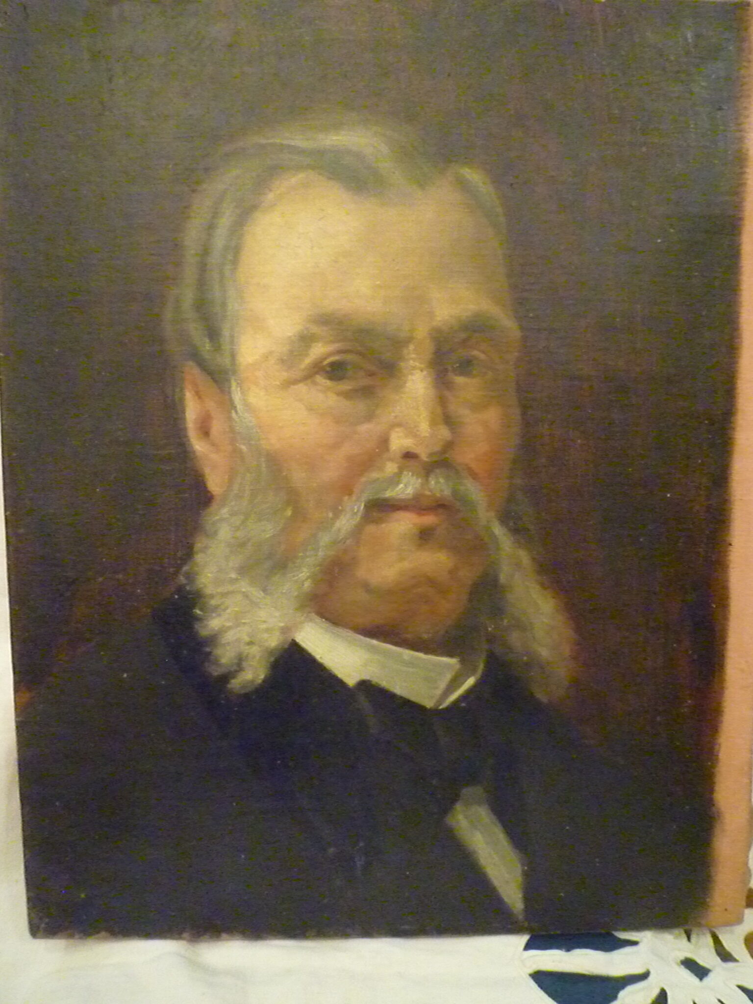 Oil on canvas early twentieth century