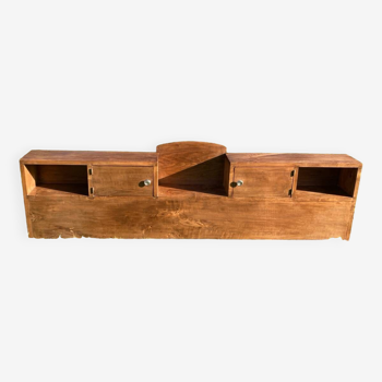 Low art deco wooden sideboard