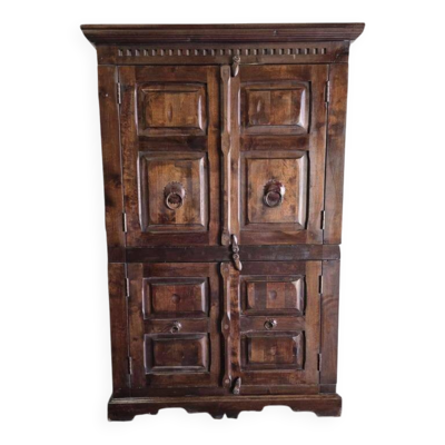 Armoire vintage robuste en bois / étagère / armoire de rangement