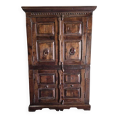 Armoire vintage robuste en bois / étagère / armoire de rangement