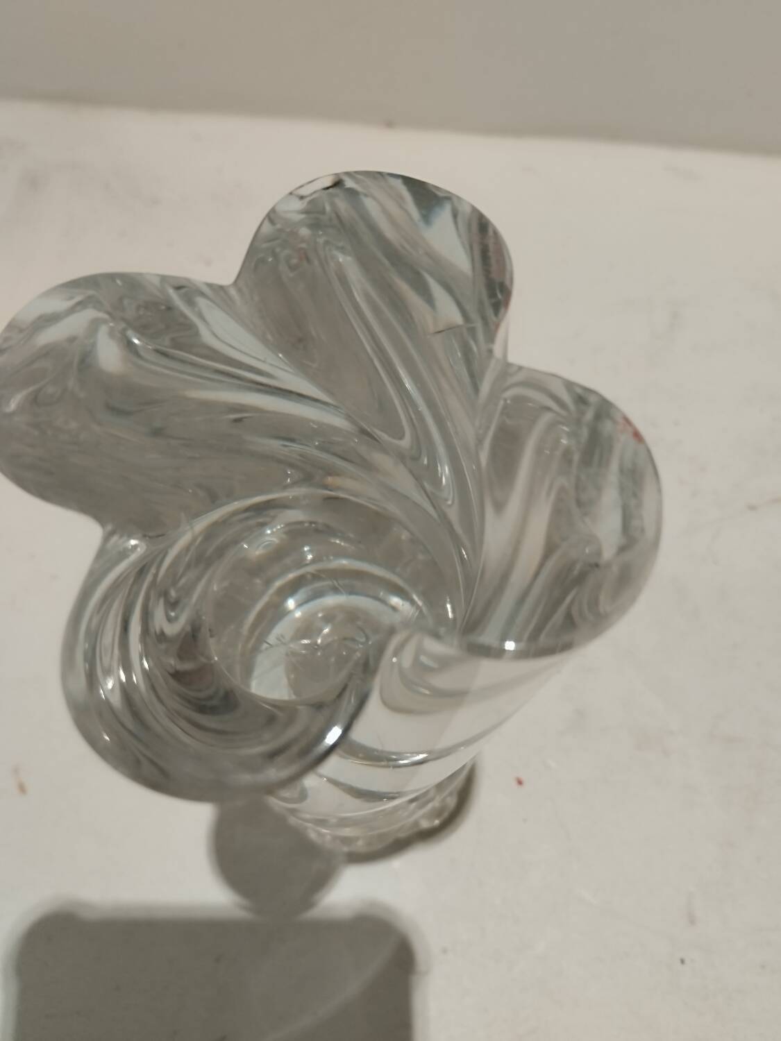 Pair of Baccarat candlesticks