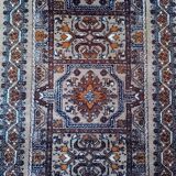 Antique handmade Berber Rabat rug