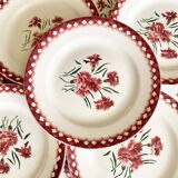 Terre de Fer dessert plates