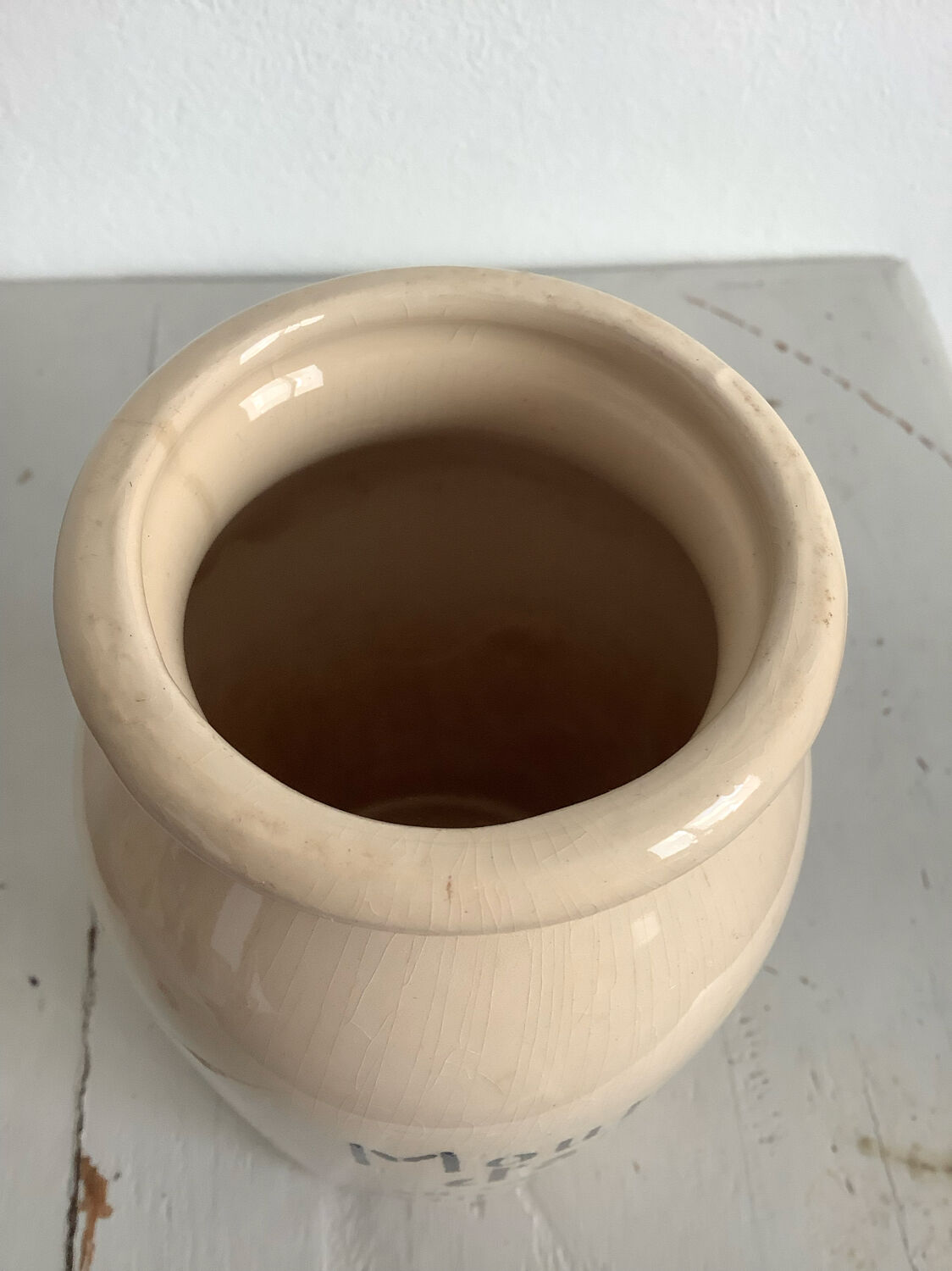 Fauchon mustard pot
