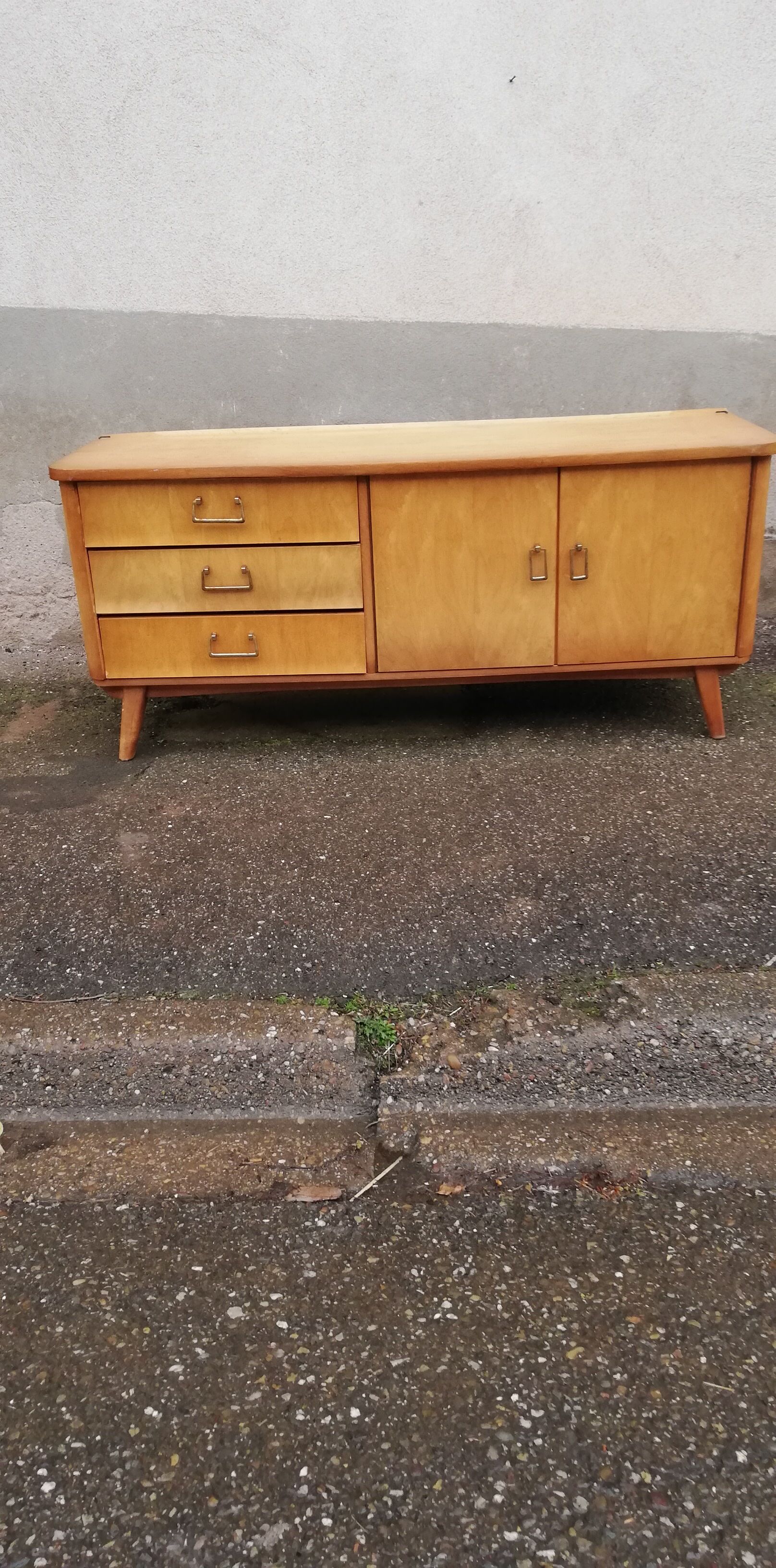 Enfilade vintage 3 tiroirs 2 portes