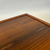 Vintage coffee table rosewood 70's design minimalist