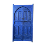 Porte bleu