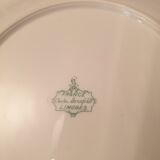 Suite of 4 flat plates Limoges