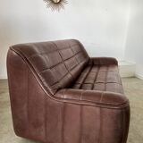 De Sede DS-84 vintage 3-seater designer thick buffalo leather sofa