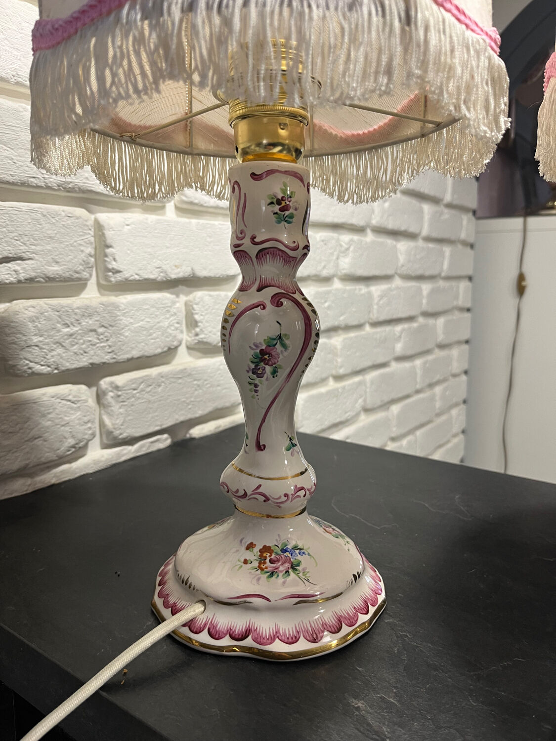 Pair of Clamecy lamps