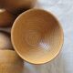 Set of 6 Hand Thrown Stoneware Bowls – Vintage 1970s – Rustic Minimalism