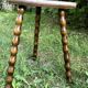 Duo half-moon tripod stools