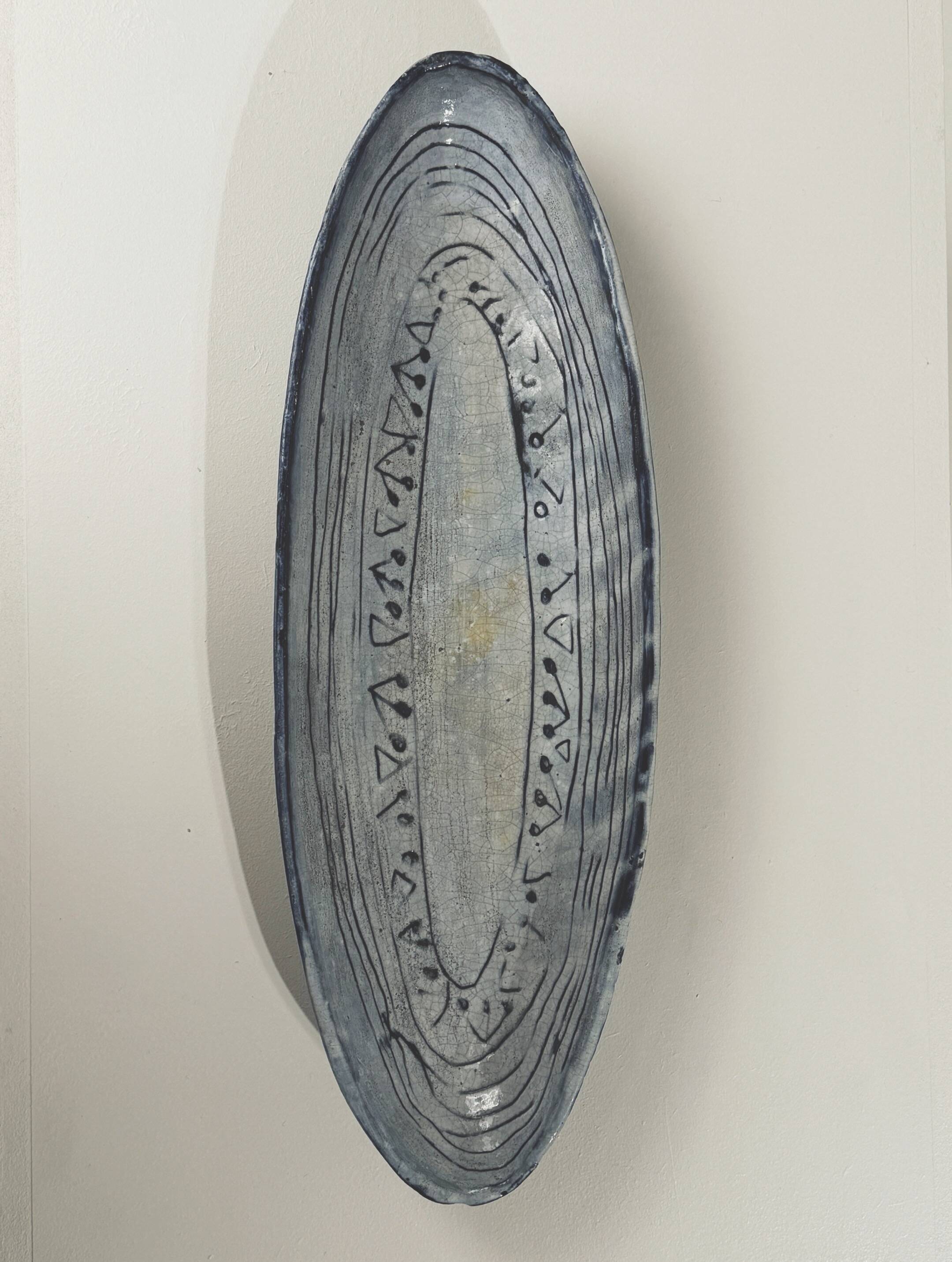 Large ceramic catchall, 1960