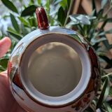 Japanese Kutani porcelain sugar bowl