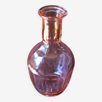 Pink glass vase Soliflore rosaline