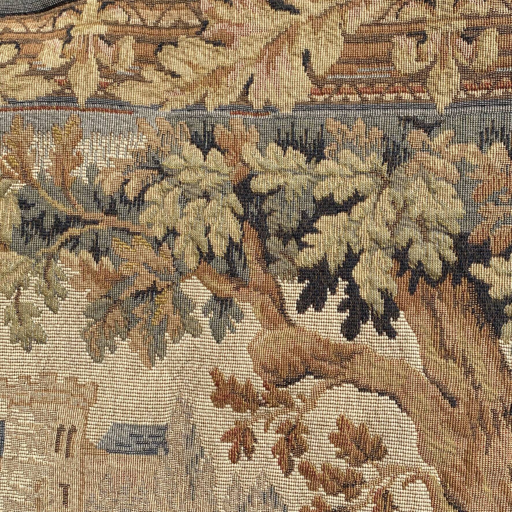 Tapisserie murale "Chasse royale ", Franklin Mint, fabriqué en France
