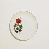 Floral pattern flat plates