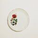 Floral pattern flat plates