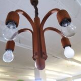 Teak pendant lamp by Domus, 1970s