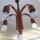 Teak pendant lamp by Domus, 1970s