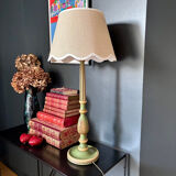 Lampe "Cottage" en bois sculpté, 1970