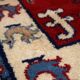 Vintage caucasian kazak handmade carpet 122cm x 185cm 1970s, 1c521