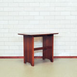 Vintage teak dressing table side table