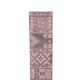 Vintage Turkish rug from Oushak, handwoven 70x710 cm